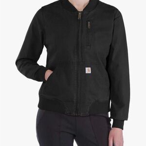 Carhartt Women's Black Work Bomber Jacket